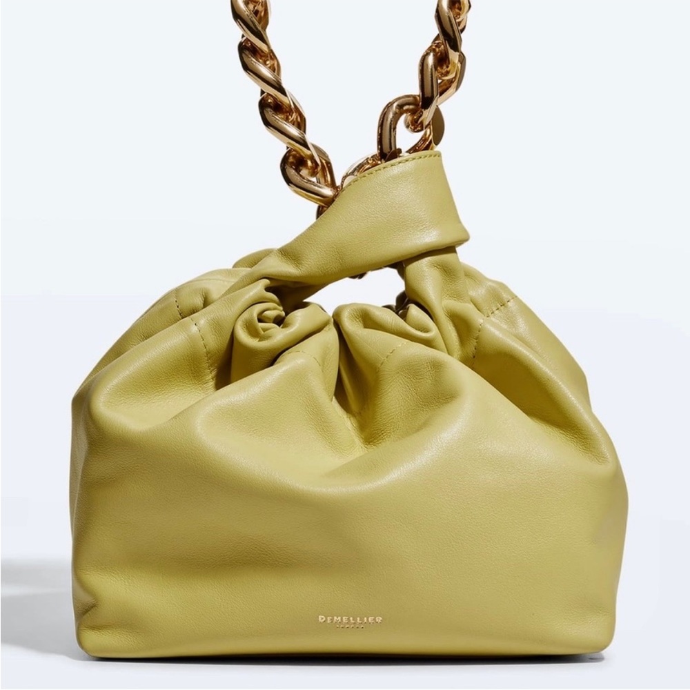 Demellier Green Chain Bag